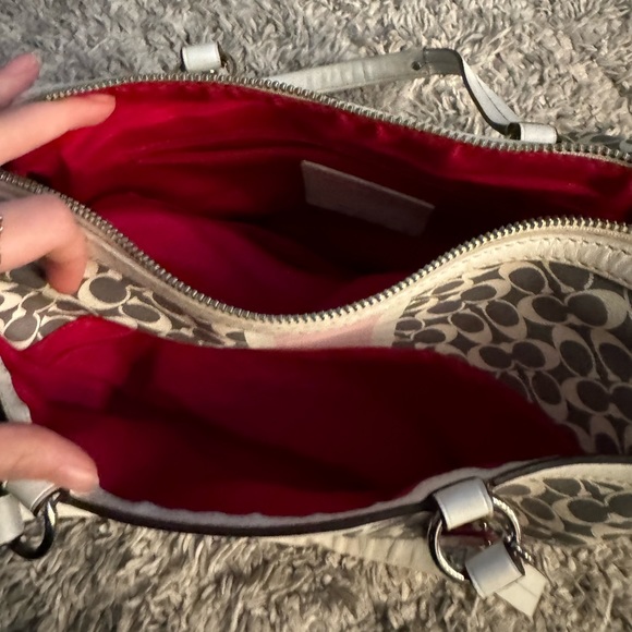 Coach Multicolor Signature Coated Canvas Satchel - Picture 3 of 6